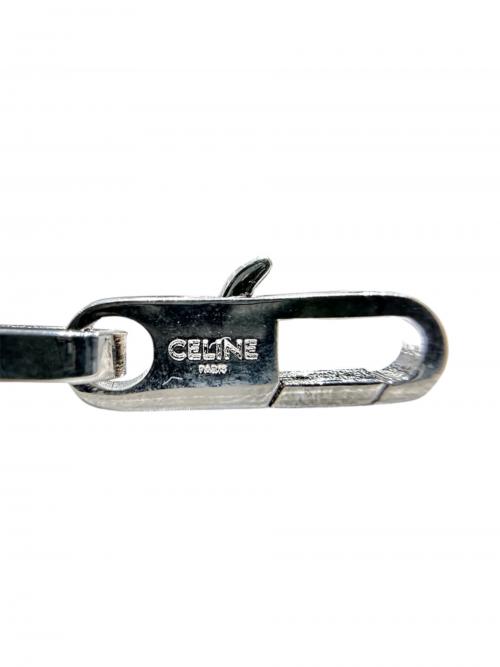 CELINE（セリーヌ）CELINE (セリーヌ) TRIOMPHE SMALL OCTAGON トリオンフ スモール オクタゴン ネックレス シルバー サイズ:スモール/SMALLの古着・服飾アイテム