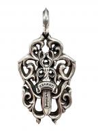 CHROME HEARTSクロムハーツ）の古着「VINE DAGGER/ヴァインダガーネックレストップ」