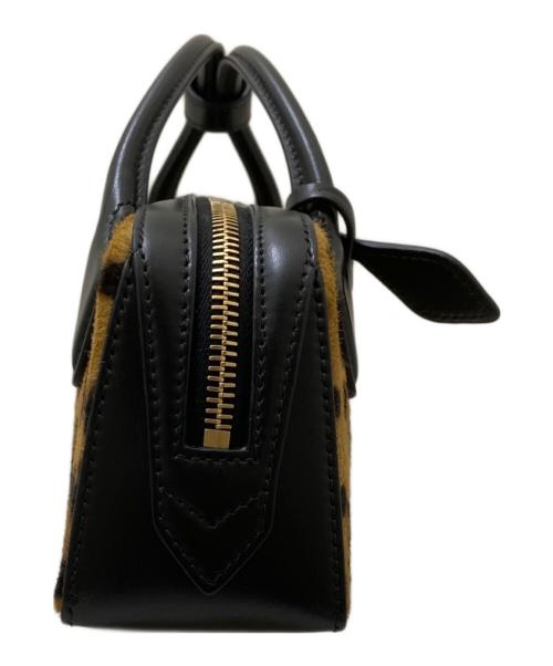 ALAIA（アライア）ALAIA (アライア) LE Teckel レオパードハンドバッグ ブラウンの古着・服飾アイテム