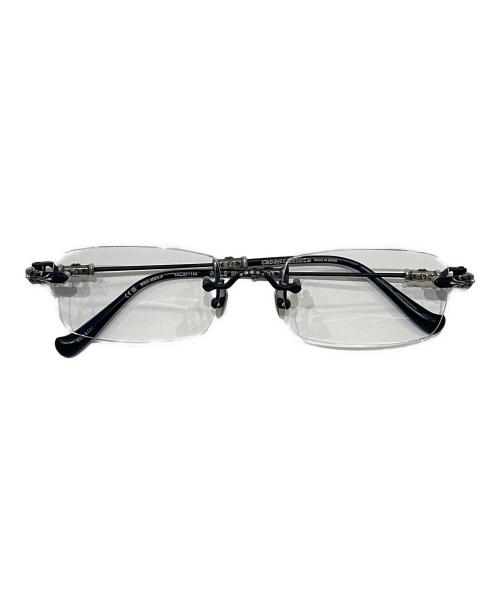 CHROME HEARTS（クロムハーツ）CHROME HEARTS (クロムハーツ) サングラス/PILLS Ⅲ MBK Glasses Frame サイズ:55□20-144の古着・服飾アイテム