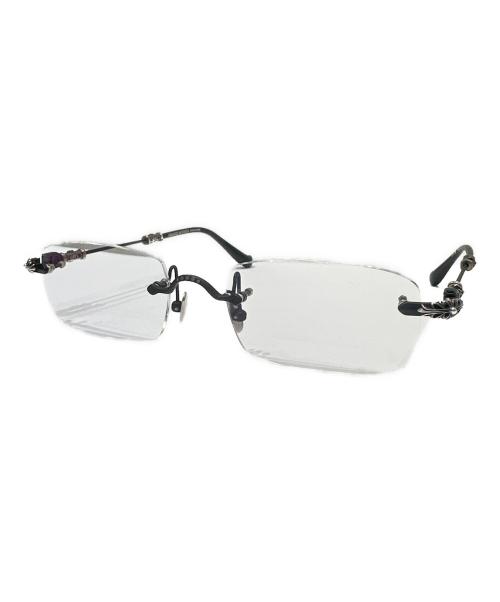 CHROME HEARTS（クロムハーツ）CHROME HEARTS (クロムハーツ) サングラス/PILLS Ⅲ MBK Glasses Frame サイズ:55□20-144の古着・服飾アイテム