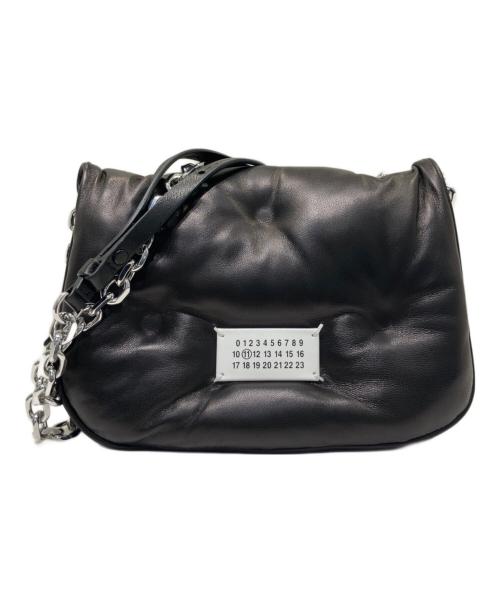 Maison Margiela（メゾンマルジェラ）Maison Margiela (メゾンマルジェラ) グラム スラム フラップ スモール ブラック サイズ:スモールの古着・服飾アイテム