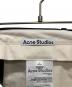 中古・古着 Acne studios (アクネ ストゥディオズ) センタープレスパンツ/ウールトラウザーズ スラックス ブラック サイズ:46：60000円