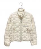 MONCLERモンクレール）の古着「TEGEA GIUBBOTTO/ショートダウンジャケット」｜アイボリー
