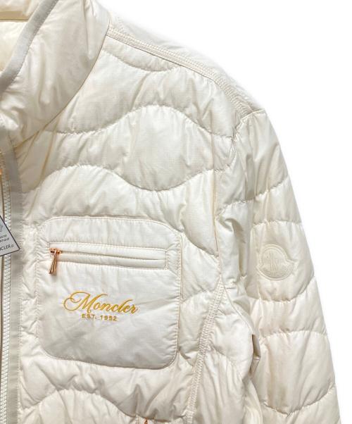 MONCLER（モンクレール）MONCLER (モンクレール) TEGEA GIUBBOTTO/ショートダウンジャケット アイボリー サイズ:3の古着・服飾アイテム