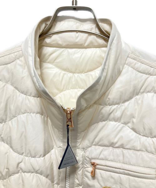 MONCLER（モンクレール）MONCLER (モンクレール) TEGEA GIUBBOTTO/ショートダウンジャケット アイボリー サイズ:3の古着・服飾アイテム