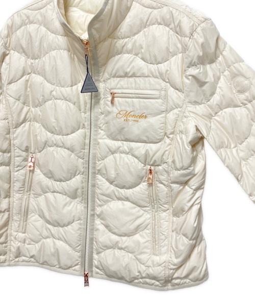 MONCLER（モンクレール）MONCLER (モンクレール) TEGEA GIUBBOTTO/ショートダウンジャケット アイボリー サイズ:3の古着・服飾アイテム