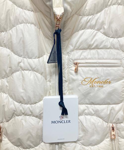 MONCLER（モンクレール）MONCLER (モンクレール) TEGEA GIUBBOTTO/ショートダウンジャケット アイボリー サイズ:3の古着・服飾アイテム