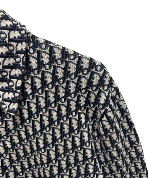 Dior（ディオール）Dior (ディオール) 20SS オブリーク スウェットシャツ 023M550AT099 ネイビー サイズ:Lの古着・服飾アイテム
