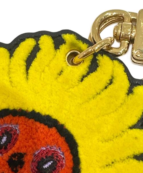 LOUIS VUITTON（ルイ ヴィトン）LOUIS VUITTON (ルイ ヴィトン) 草間彌生 (クサマヤヨイ) バッグチャーム　草間彌生コラボ  M01130 イエローの古着・服飾アイテム