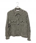 OUR LEGACYアワーレガシー）の古着「COACH JACKETチェックシャツ/カラーシャツ」｜ブラック
