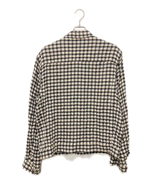 OUR LEGACY（アワーレガシー）OUR LEGACY (アワーレガシー) COACH JACKETチェックシャツ/カラーシャツ ブラック サイズ:46の古着・服飾アイテム