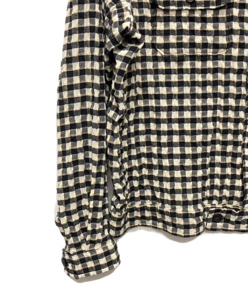 OUR LEGACY（アワーレガシー）OUR LEGACY (アワーレガシー) COACH JACKETチェックシャツ/カラーシャツ ブラック サイズ:46の古着・服飾アイテム
