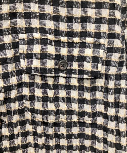 OUR LEGACY（アワーレガシー）OUR LEGACY (アワーレガシー) COACH JACKETチェックシャツ/カラーシャツ ブラック サイズ:46の古着・服飾アイテム