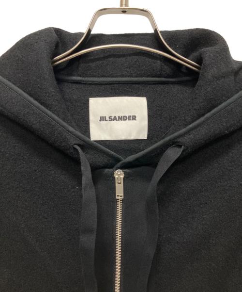 JIL SANDER（ジルサンダー）JIL SANDER (ジルサンダー) Patchworked Zip Up Jacket ブラック サイズ:Mの古着・服飾アイテム