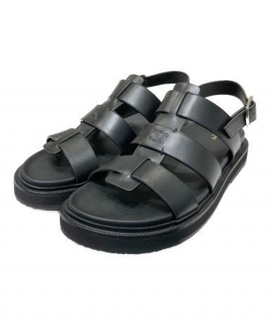 【未使用】CELINE ビリー ストラッピー サンダル ブラック 42 中古・古着通販】CELINE (セリーヌ) 26SS ティッピサンダル ブラック