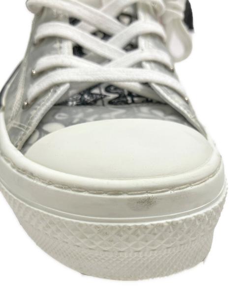 Christian Dior（クリスチャン ディオール）Christian Dior (クリスチャン ディオール) stussy (ステューシー) B23ハイカットスニーカー ホワイト サイズ:42の古着・服飾アイテム