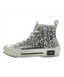 Christian Dior (クリスチャン ディオール) stussy (ステューシー) B23ハイカットスニーカー ホワイト サイズ:42：50000円