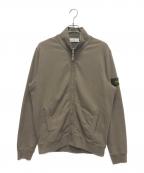STONE ISLANDストーンアイランド）の古着「ジップアップスウェット」｜カーキ