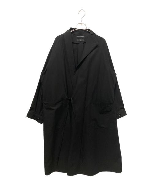 Y's（ワイズ）Y's (ワイズ) コットンシャツコート ブラック サイズ:1の古着・服飾アイテム