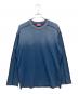 DIESEL（ディーゼル）の古着「ウォッシュド加工Tシャツ」｜インディゴ