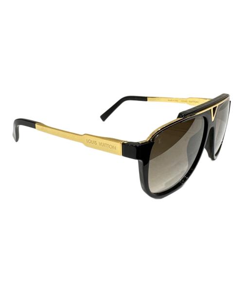 LOUIS VUITTON（ルイ ヴィトン）LOUIS VUITTON (ルイ ヴィトン) サングラスマスコット Z0936E 2020年製 ブラック×ゴールド サイズ:59□13の古着・服飾アイテム