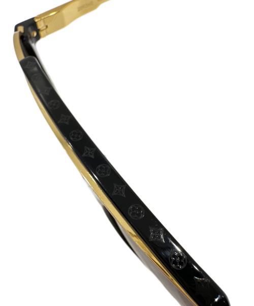 LOUIS VUITTON（ルイ ヴィトン）LOUIS VUITTON (ルイ ヴィトン) サングラスマスコット Z0936E 2020年製 ブラック×ゴールド サイズ:59□13の古着・服飾アイテム