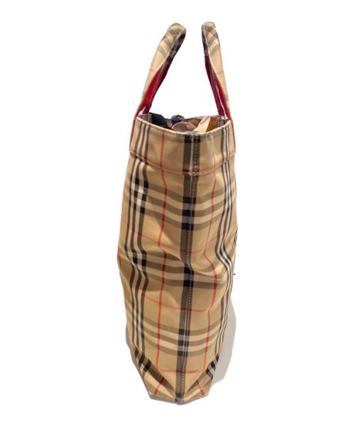 BURBERRY（バーバリー）BURBERRY (バーバリー) ノヴァチェック 2WAYバッグ ベージュの古着・服飾アイテム