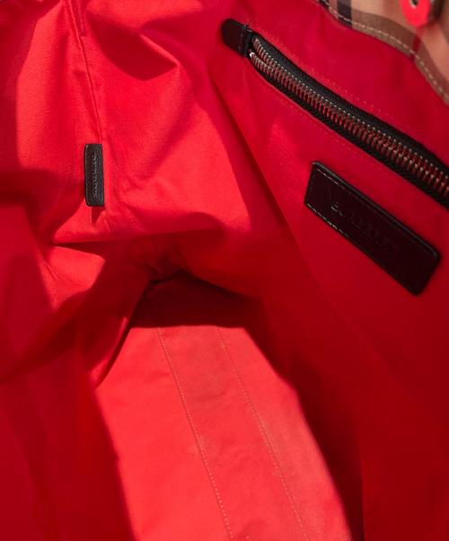BURBERRY（バーバリー）BURBERRY (バーバリー) ノヴァチェック 2WAYバッグ ベージュの古着・服飾アイテム