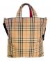 BURBERRY (バーバリー) ノヴァチェック 2WAYバッグ ベージュ：85000円