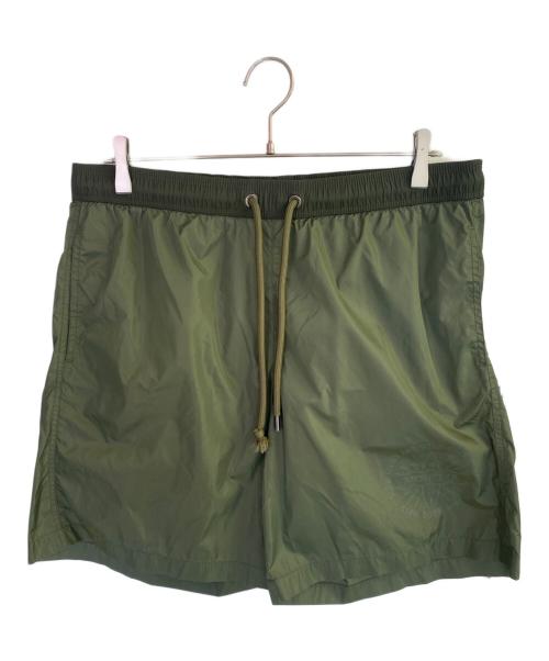 MONCLER（モンクレール）MONCLER (モンクレール) Boxer Mare/ナイロンパンツ カーキ サイズ:Lの古着・服飾アイテム