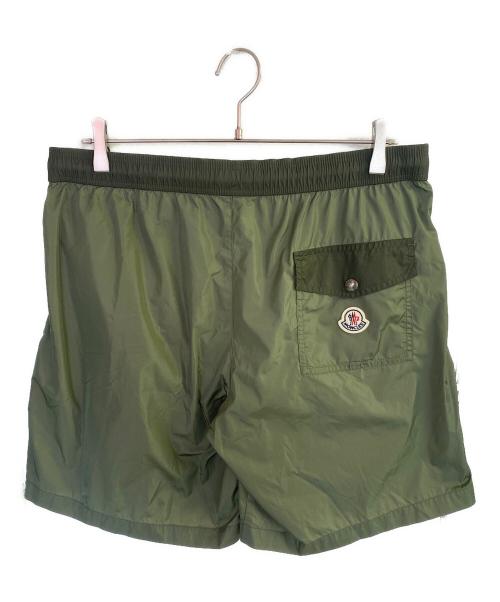 MONCLER（モンクレール）MONCLER (モンクレール) Boxer Mare/ナイロンパンツ カーキ サイズ:Lの古着・服飾アイテム