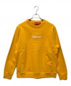 SUPREMEシュプリーム）の古着「18AW Box Logo Crewneck」｜イエロー