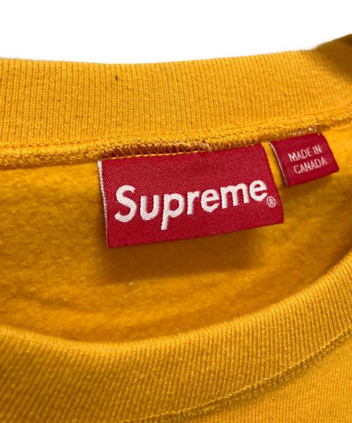 SUPREME（シュプリーム）SUPREME (シュプリーム) 18AW Box Logo Crewneck イエロー サイズ:Mの古着・服飾アイテム