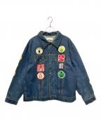 TOLQトルク）の古着「Trompe L’oeil Printed Jacket (1950 Type-1 T-Back)」｜インディゴ
