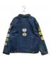 TOLQ (トルク) Trompe L’oeil Printed Jacket (1950 Type-1 T-Back) インディゴ サイズ:40：45000円