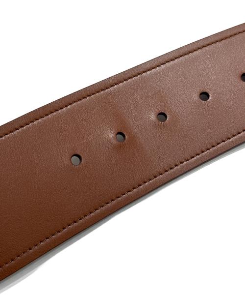 MIU MIU（ミュウミュウ）MIU MIU (ミュウミュウ) レザーベルト サイズ:34/85の古着・服飾アイテム