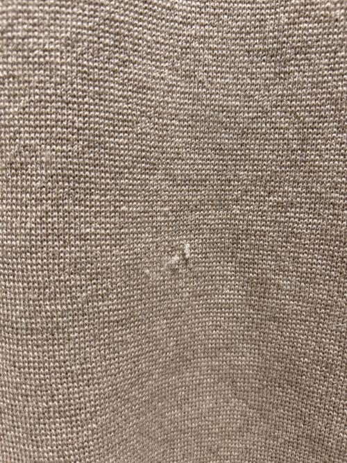 LARDINI（ラルディーニ）LARDINI (ラルディーニ) ニットテーラードジャケット ベージュ サイズ:46の古着・服飾アイテム