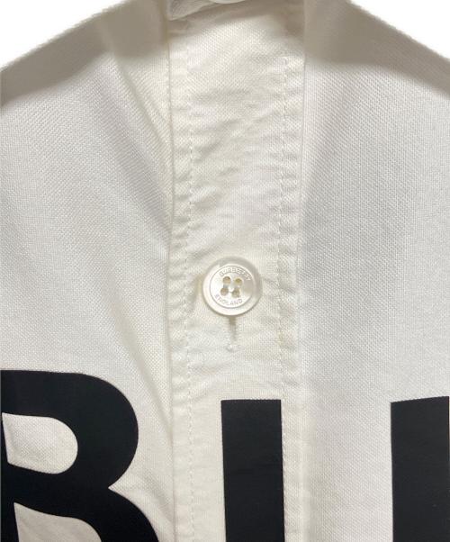 BURBERRY LONDON（バーバリーロンドン）BURBERRY LONDON (バーバリーロンドン) ホースフェリープリントシャツ ホワイト サイズ:Sの古着・服飾アイテム