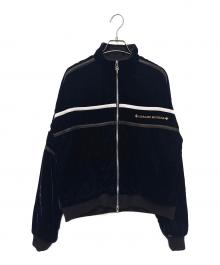 CHROME HEARTS（クロムハーツ）の古着「Y NOTベロアジャケット/カシミヤ混ベロアジャケット」｜ネイビー