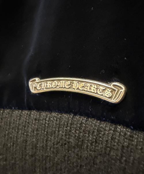 CHROME HEARTS（クロムハーツ）CHROME HEARTS (クロムハーツ) Y NOTベロアジャケット/カシミヤ混ベロアジャケット ネイビー サイズ:XSの古着・服飾アイテム