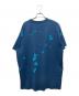 GIVENCHY (ジバンシィ) デストロイロゴカットソー ブルー サイズ:L：24000円