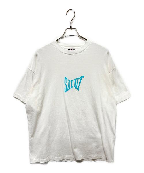 SAINT MICHAEL（セントマイケル）SAINT MICHAEL (セントマイケル) RIBON SAINT Tシャツ ホワイト サイズ:XXLの古着・服飾アイテム