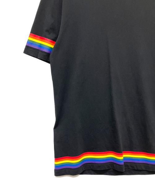 LOEWE（ロエベ）LOEWE (ロエベ) Tシャツ ブラック×マルチカラー サイズ:Sの古着・服飾アイテム