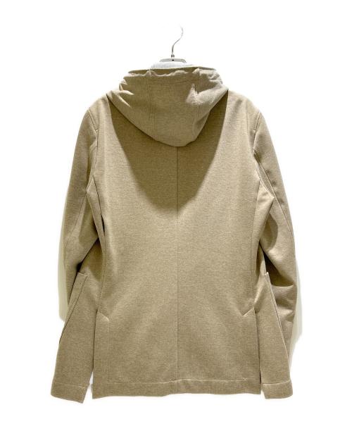 HUGO BOSS（ヒューゴ ボス）HUGO BOSS (ヒューゴ ボス) Slim Fit Blazer with Integrated Hoodie/スリムフィットブレザー インテグレーテッドフーディ付き/50562499 ベージュ サイズ:48の古着・服飾アイテム