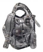 BALENCIAGAバレンシアガ）の古着「LE CAGOLE BUCKET XS(ル カゴール バケット)」｜シルバー