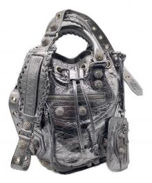BALENCIAGA（バレンシアガ）の古着「LE CAGOLE BUCKET XS(ル カゴール バケット)」｜シルバー