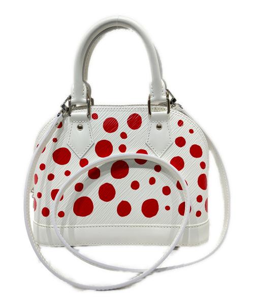 LOUIS VUITTON（ルイ ヴィトン）LOUIS VUITTON (ルイ ヴィトン) アルマBB/×草間彌生/2WAYショルダーバッグ ホワイト×レッド サイズ:BBの古着・服飾アイテム