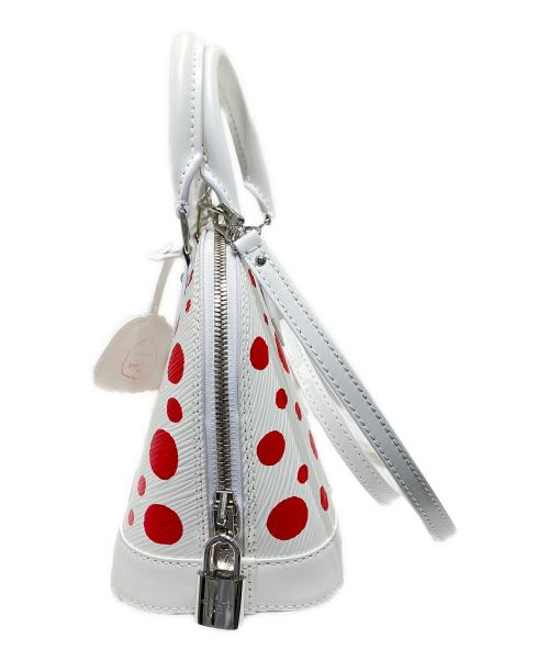 LOUIS VUITTON（ルイ ヴィトン）LOUIS VUITTON (ルイ ヴィトン) アルマBB/×草間彌生/2WAYショルダーバッグ ホワイト×レッド サイズ:BBの古着・服飾アイテム