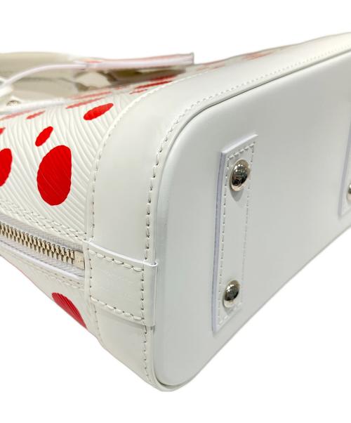LOUIS VUITTON（ルイ ヴィトン）LOUIS VUITTON (ルイ ヴィトン) アルマBB/×草間彌生/2WAYショルダーバッグ ホワイト×レッド サイズ:BBの古着・服飾アイテム